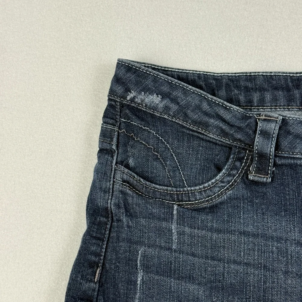 Lee Riders Silver‎ Edition Womens Bermuda Shorts Size 14M (31x10 fit) Distressed